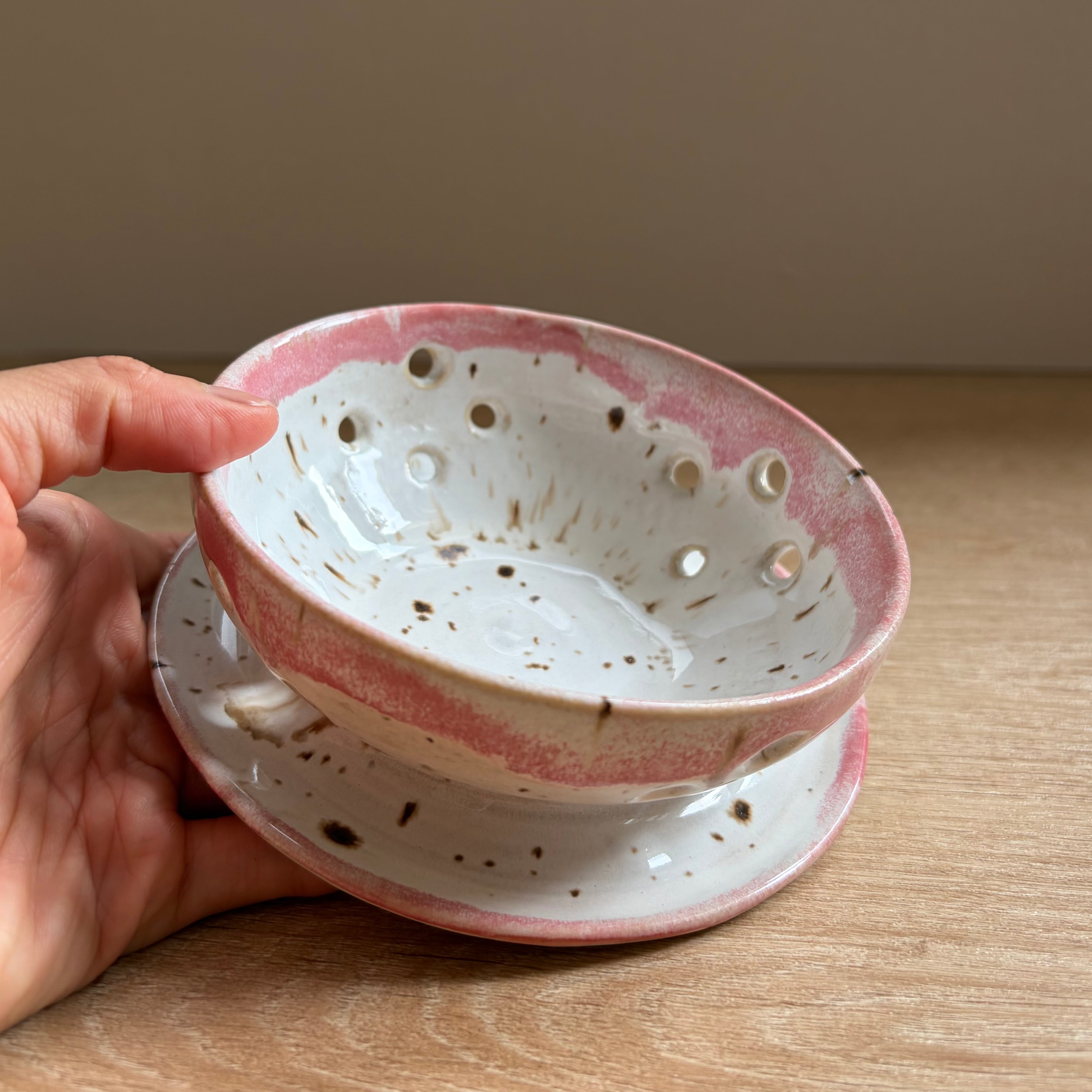 Plated Berry Bowls