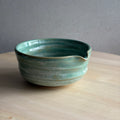 Weathered Green Matcha Bowl
