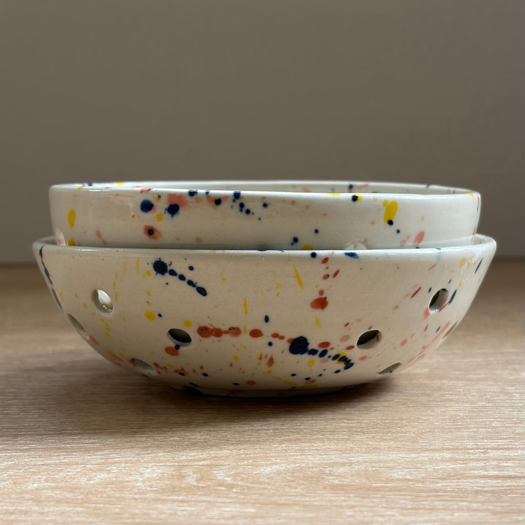 Color Splash Berry Bowls