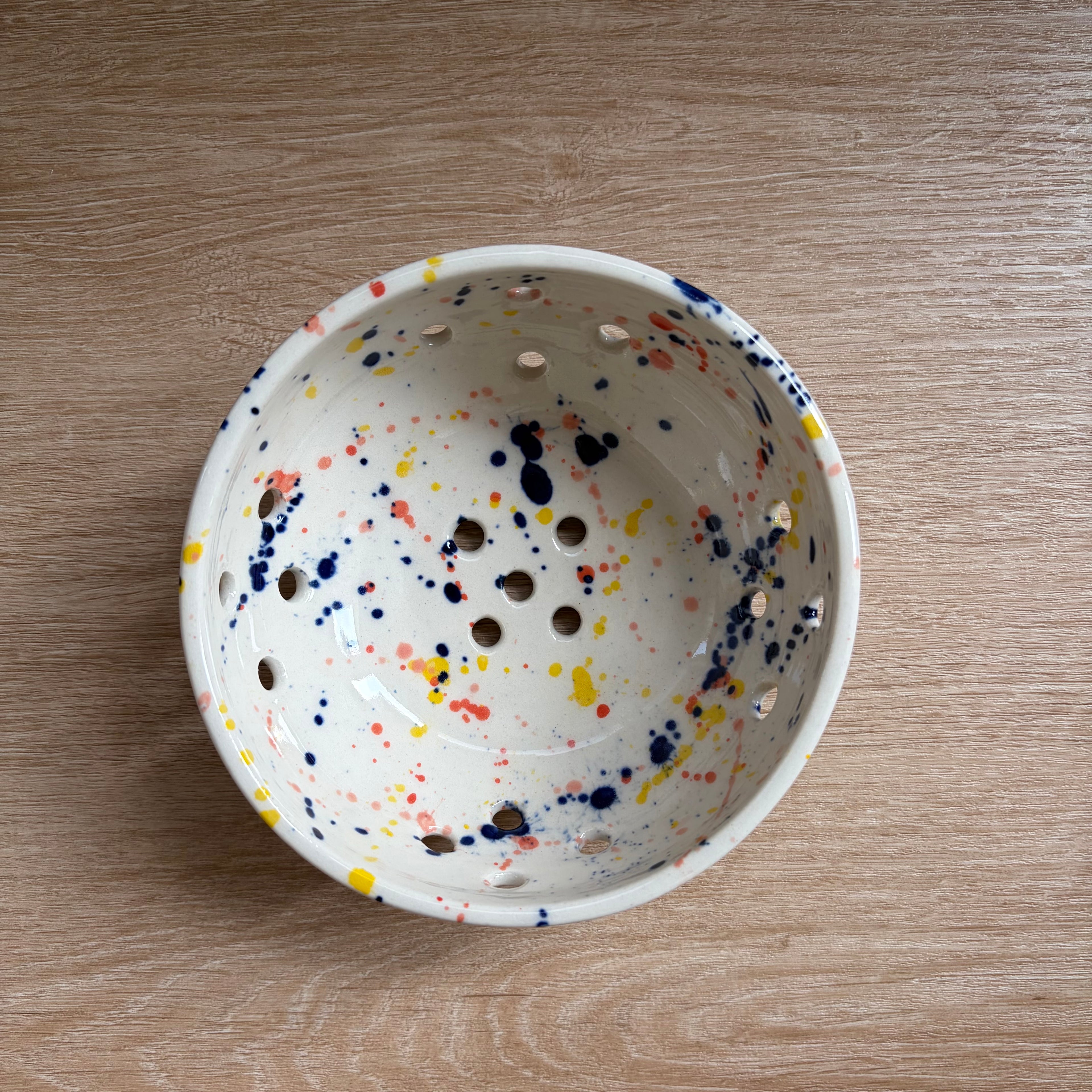Color Splash Berry Bowls