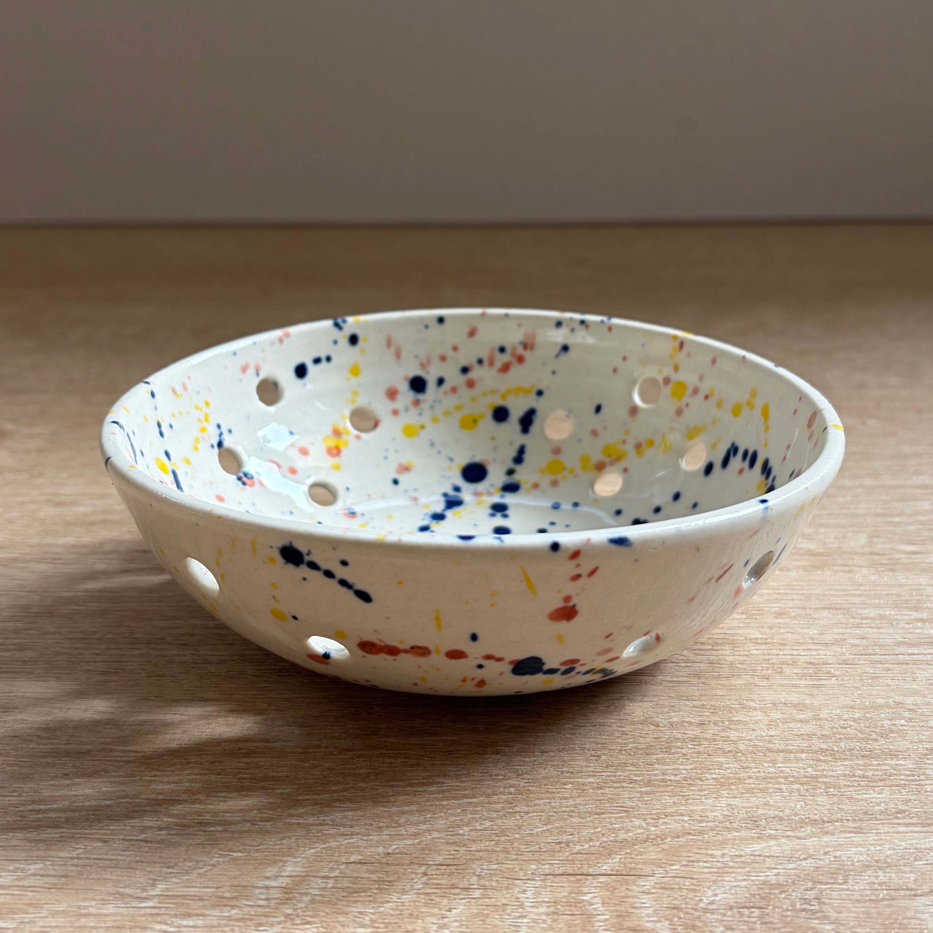 Color Splash Berry Bowls
