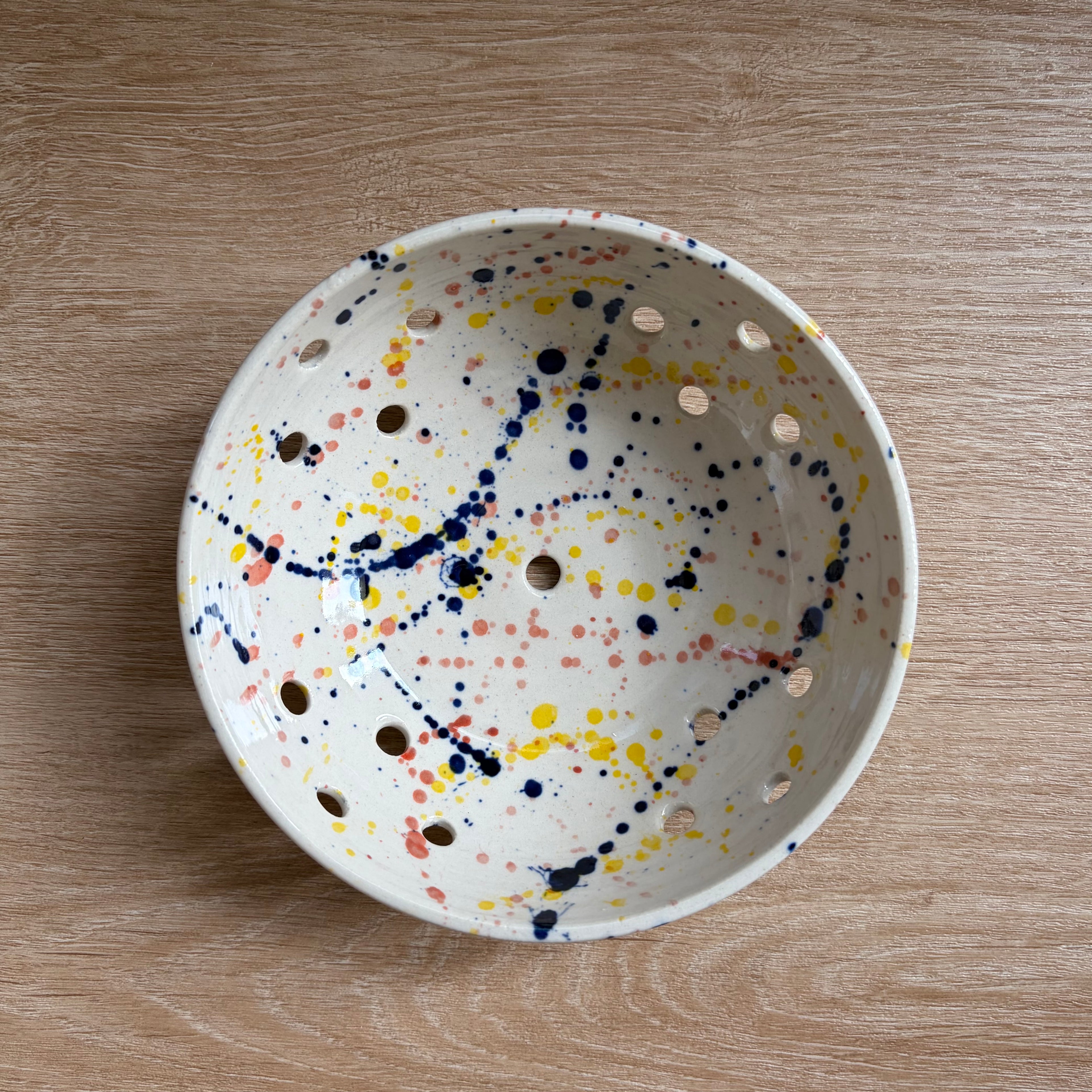 Color Splash Berry Bowls