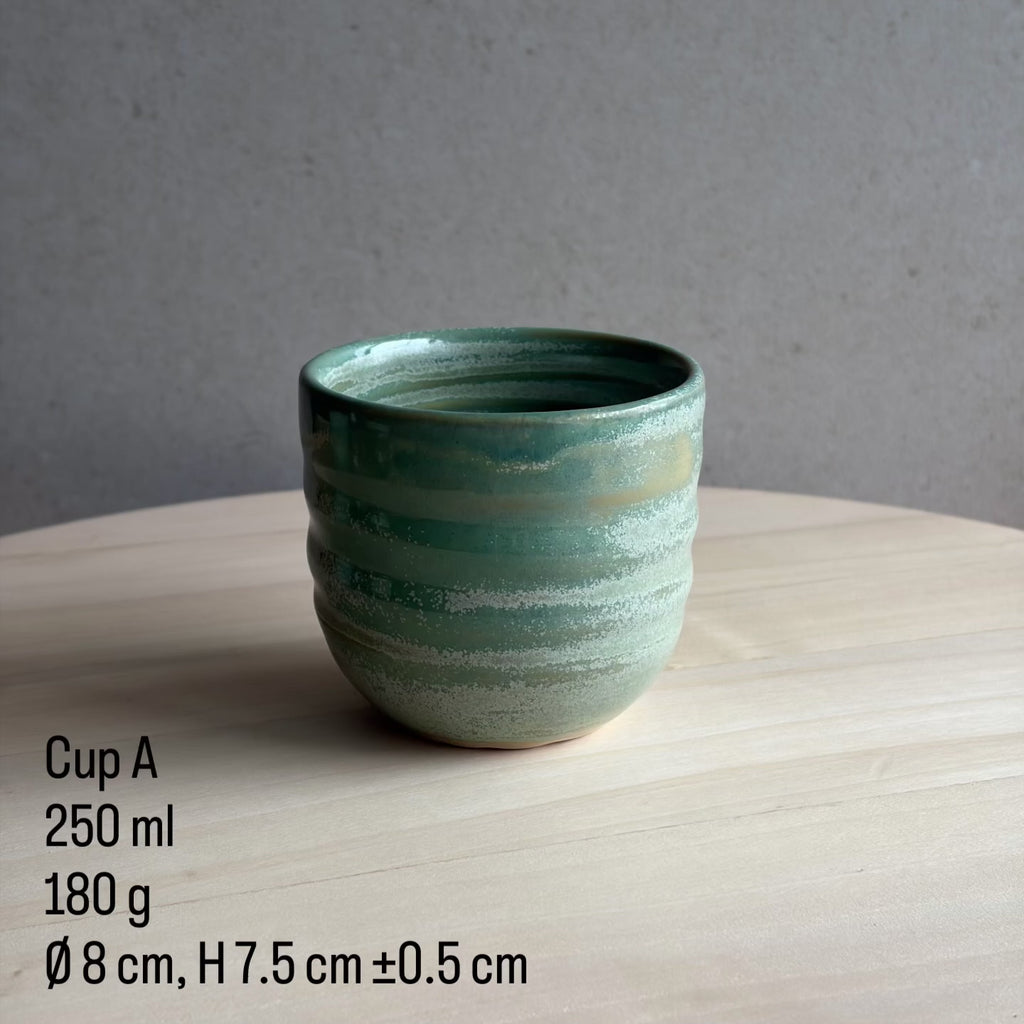 Weathered Green Cup
