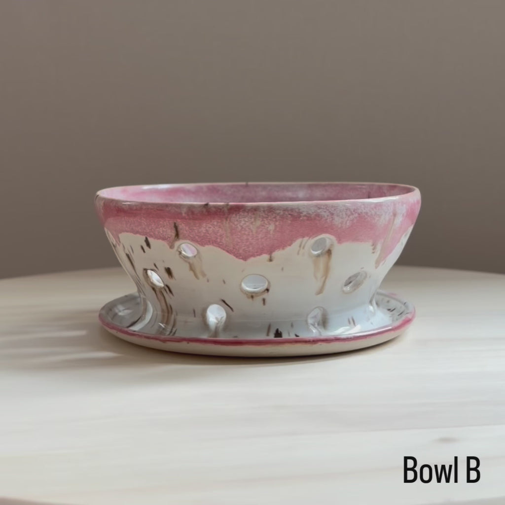 Plated Berry Bowls