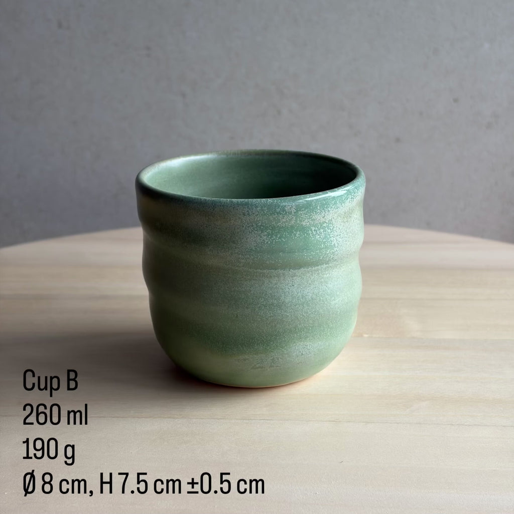 Weathered Green Cup